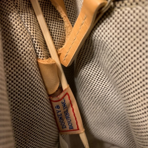 Dooney & Bourke - Vintage Pink Logo Double Handle Handbag - EUC - Picture 5 of 12